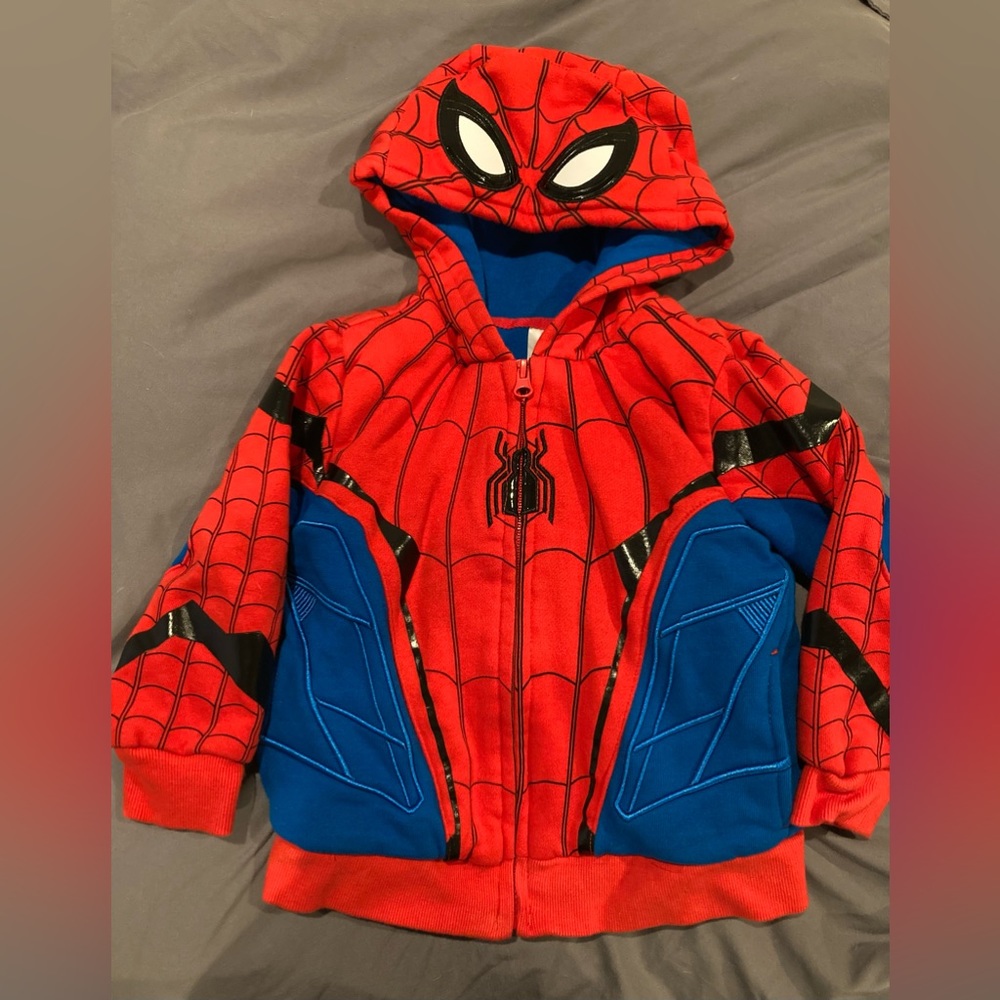 Disney/Marvel Spider-Man zip up jacket